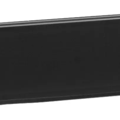 Couvercle Hager pour SL20080 noir avec rebord de tapis 