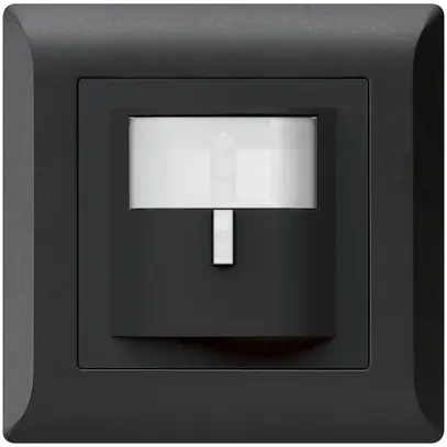 Rilevatore di movimento INC Hager kallysto.line C stazione secondaria nero 