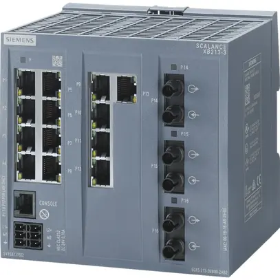 Switch IE Siemens SCALANCE XB213-3 13×RJ45 + 3×ST 10/100Mbit/s PROFINET managed 