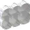 Hohlwanddose AGRO Quickbox H1 3×2 Ø83mm halogenfrei weiss 