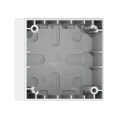 AP-Rahmen I SIDUS 38mm weiss glänzend 