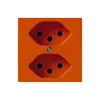 Prise ENC kallysto 2×T13 orange 
