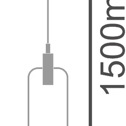 Sospensione a corda LEDVANCE LN SF 1.5m acciaio 