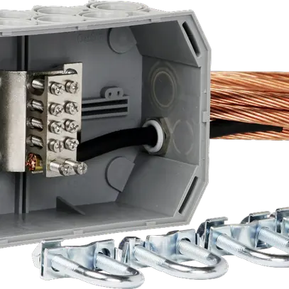 Kit di messa a terra di fondamenta AGRO 9651 Cu nudo 