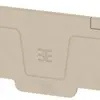 Abschlussplatte Weidmüller A-Reihe AEP AP11 84×2.4mm, beige 