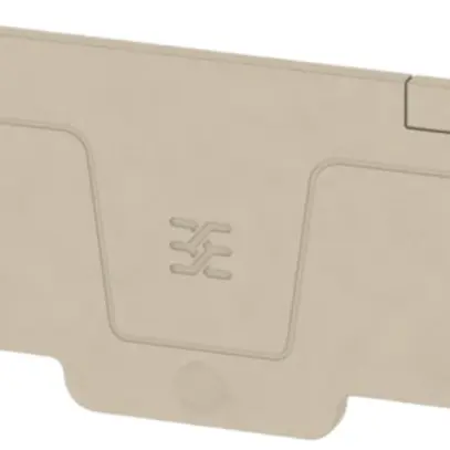 Abschlussplatte Weidmüller A-Reihe AEP AP11 84×2.4mm, beige 