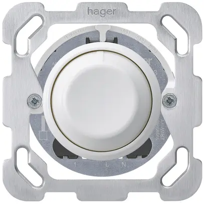 Varialuce rotativo stazione secondaria INC Hager basico BM bianco 