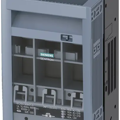 Sezionatore di carico Siemens SENTRON 3NP1 DIN-00(0) 160A 3L 45mm cp 