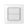 Pulsante INC SIDUS 2/4 con LED bianco 