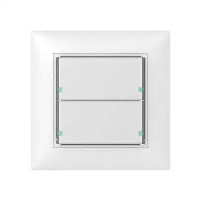 Poussoir ENC SIDUS 2/4 avec LED blanc 