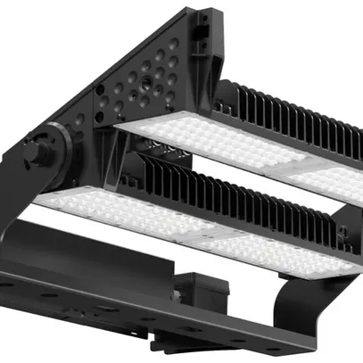 Proiettore LED DOTLUX HLFsport 800W 98175lm 3000K IP66 106×15° 1-10V nero 