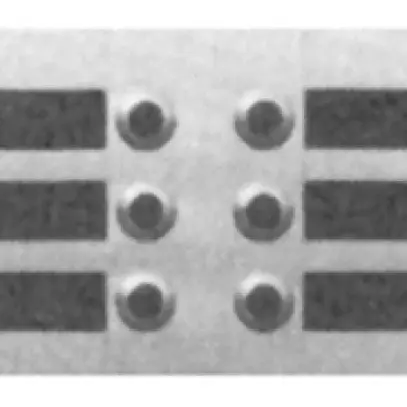 Plaque à poussoir de sonnerie ENC Sonnex 180×81mm 