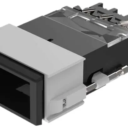 Drucktaste EAO03 Rast Sprungschaltele.1×Umschalter Schraubanschlu.24×48mm Silber 