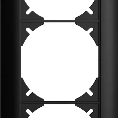 UP-Kopfzeile EDIZIOdue 3×1 schwarz 
