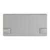 Pulsante 1/2 EDIZIO.liv KNX e UNI con SNAPFIX® con LED comando a 2 tasti grc 