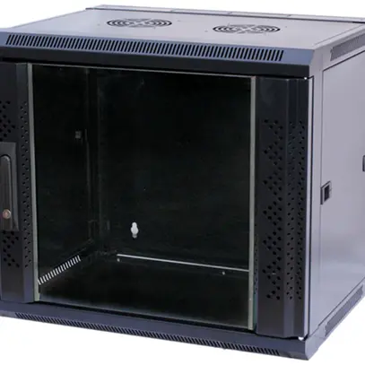 Wandgehäuse 19" VALUE, 12HE 570×640×600mm, schwarz 