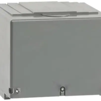 Cache-bornes ABB OTS2500G1S/3, für OT/OTM2000-2500, 3 pôles court, gris 
