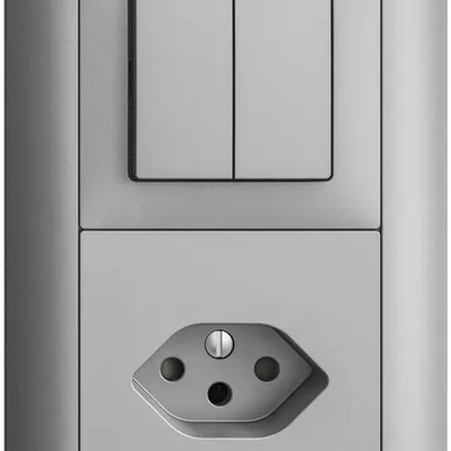 Combinaison ENC EDIZIOdue 1/1P+T13 silver 