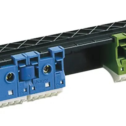 Borne de connexion Hager volta N/PE 14/4+5/1.14/4 