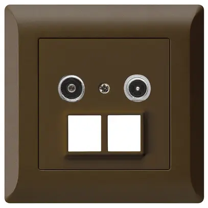 Presa multimedia INC kallysto.line R/TV 19dB 2GHz marrone 