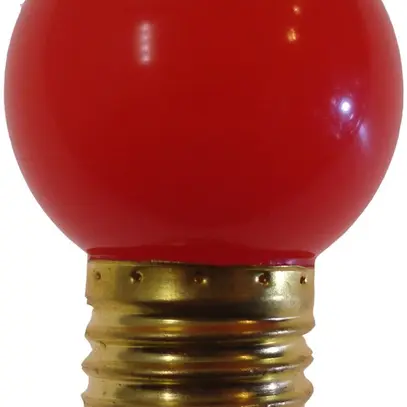 Lampada LED Elbr.E27 0.7W 230V rosso opaco 