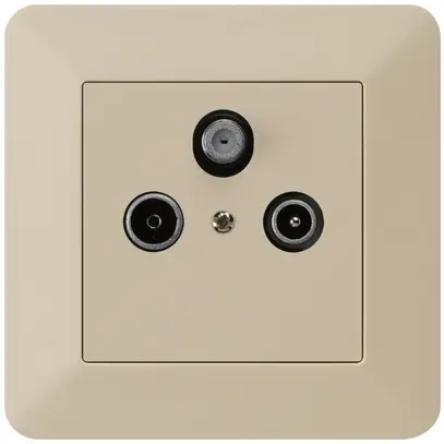 Presa antenna INC kallysto.trend R/TV/SAT beige 