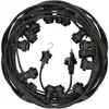 Ghirlanda d'illuminazione MH 16.5m con 15 prese E27 IP55 nero 