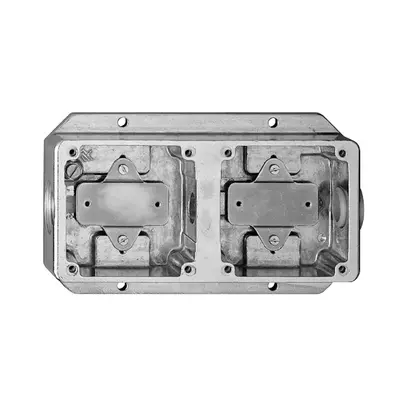 Fondo di scatola AG 3×M20 Al pallinato 