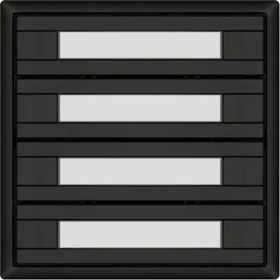 Pulsante universale EDIZIO.liv UNI SNAPFIX® s.LED 4× com.2T targ.ne 