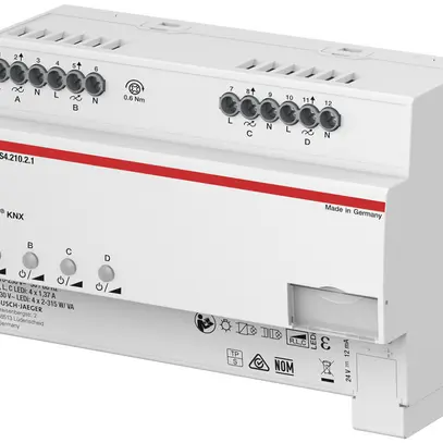 Actionneur variateur AMD ABB KNX UD/S 4.315.2.1, 4×315W 