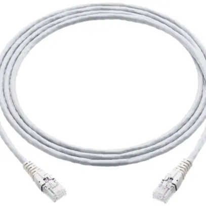 Cavo patch RJ45 R&M 1.5m grigio, U-UTP cat.5 PVC classe D 