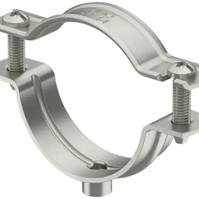 Collare per tubo/cavo Bettermann, con filetto M6, Ø30…36mm, V4A, 1.4571 