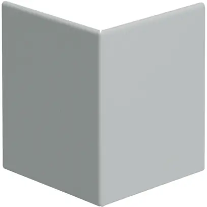 Cache pour angle extérieur 80mm zing. 
