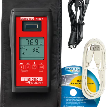 Benning SUN2 Einstrahlungs- und Temperaturmessgerät 