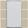 Kit frontale Hager kallysto 6×KNX beige 