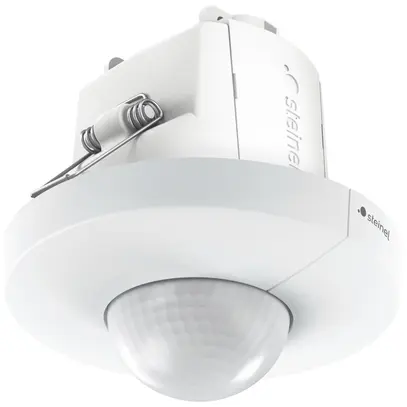 Rilevatore di presenza INS Steinel IS 3360 COM1 2000W 2.8m PIR 3m² tondo bianco 
