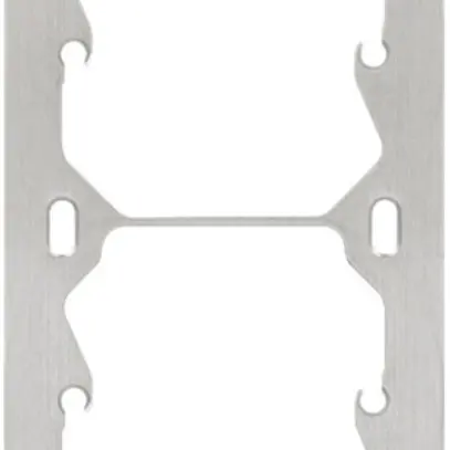 Placca di fissaggio Hager I-I-I-I 77×257mm 