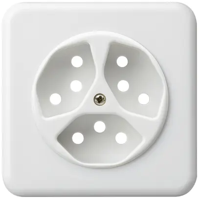 Kit frontal ENC basico 3×type 13 blanc 86×86mm 