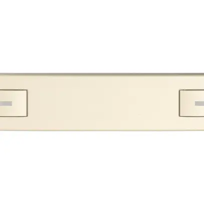 Pulsante 1/8 EDIZIO.liv SNAPFIX® p.KNX&UNI c.LED comando a 2 tasti cr 