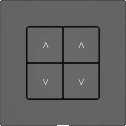 Interruttore tapparelle EDIZIO.liv Wiser SNAPFIX® 2 canali 4 tasti grs 