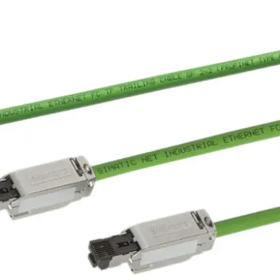 Cavo patch Siemens 6XV1 cat.5e IE FC RJ45/RJ45 4p 10/100MBit/s, verde, 1m 