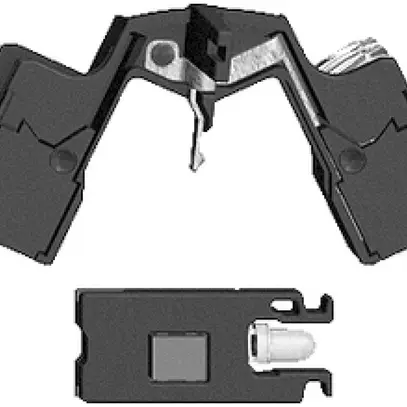 Elément d'éclairage FH pour petite combinaison avec LED jaune 1.0 mA 