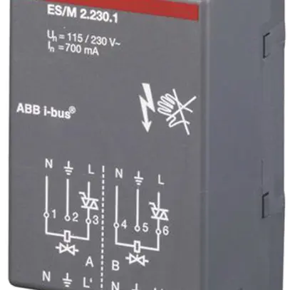 Modulo attuatore commutatore KNX ABB ES/M 2.230.1 