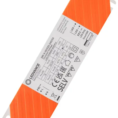 Alimentation LED LEDVANCE VALUE 30W 24V ON/OFF 162×40×29mm 