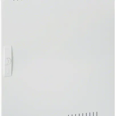 Porte droite avec fentes Hager univers 519×619×12mm IP3X blanc 