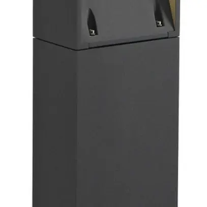 Lampada da terra LED SLV LOGS 40, 6W 330lm 3000K IP44 antracite 