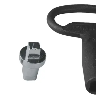 Serratura quadrato Hager univers 6/6mm IP44/IP54 tipo Svizzera 