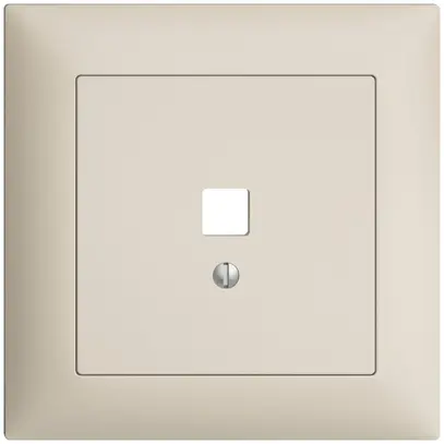 Kit frontale INC EDIZIOdue crema 88×88mm per interfaccia USB 