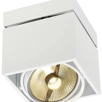 Plafonnier SLV KARDAMOD SURFACE, GU10 75W carré IP20 blanc 