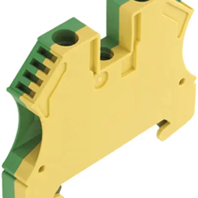 Borne de protection Weidmüller WPE connexion à vis 6mm² vert/jaune 